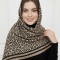 روسری  نخی طرحدار کد 4117