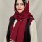 شال  پلیسه دور موهر کد:4004