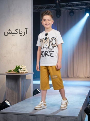 ست تیشرت و شلوارک کد 10406