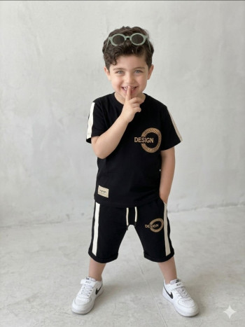 ست تیشرت و شلوارک کد 10387