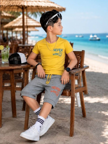 ست تیشرت و شلوارک کد 10442