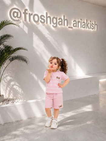 ست تیشرت و شلوارک کد 20439